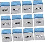 SUPVOX Billiards Chocolate Powder Chalk for Pool Sticks Billiards Pool Accessories Pool Cue Chalk Pool Table Chalk Pool Chalk Billiard Accessories Pool Cue Accessories Quartz Blue