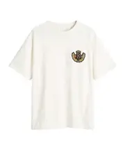 logo t-shirt S,XXL retro white
