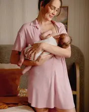 Dreamy Night Shirt Dusty Pink