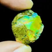 25.45 Cts Natural Opal Rough 25x30mm Untreated Collectors Loose Gemstone