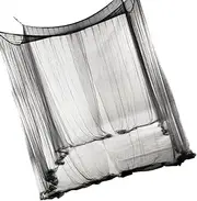 Alipis Mosquito Net Camping Bed Canopy Large Square Netting Bed Curtain Bedroom Decor