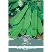 Mr Fothergill's Snow Pea Vegetable Seeds