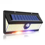 Solar Led Light Garden Decoration with 4 Mode Motion Sensor Light for Yard Door