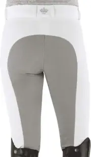 Ovation® Celebrity EuroWeave™ DX Front Zip Full Seat Breeches – Ladies’