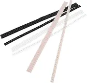 [DEARMAMY] Sturdy Polyester Bra Extender 3 Rows Eye Tape Strap Extender for Women's Bras and Corsets