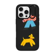 iPhone 16 Pro Impact Ring Stand Case MagSafe Compatible Dog Walk iPhone Case by Tess Smith-Roberts