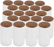 HORIALENCE 20pcs Sturdy Paper Tubes for DIY Crafting Activities Unfinished Rolls for Painting Drawing and Graffiti Projects for Classroom and Home Use