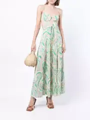 BNWT ALICE MCCALL CITRUS SWAN LAKE MIDI DRESS - SIZE 16 AU/12 US (RRP $599)