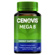 Cenovis Mega B 100 Tablets Vitamin B Formula Supplement for Energy Support