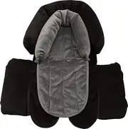InfaSecure 2 In 1 Head Cushion Set, Black/Grey