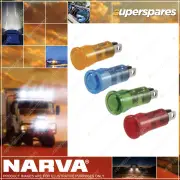 Narva 24 Volt Pilot Lamp With Red LED Switch with push on terminals