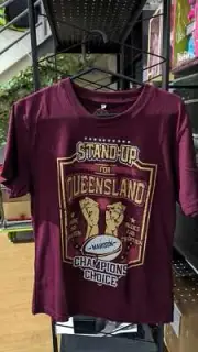 14 QLD Maroons Stand Up T Shirt AP71