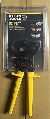 New Klein Tools 63607 Ratcheting Acsr Cable Cutter