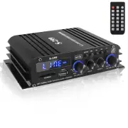 4.1 Channel Bluetooth 5.0 Mini Audio Amplifier Receiver, 4×50 W + Active Subw...