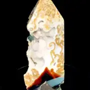 600g Natural Rare Lace Agate Druzy Geode Tower Quartz Crystal Reiki Healing