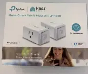 Smart Wi Fi plug Mini 2 Pack Kasa Alexa Or Google Assistant New