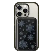 PowerThru Power Bank Power Bank MagSafe Compatible Needlepoint Snowflakes