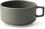 aito Seisakusho 567064 Couleur Soup Cup, Approx. 9.1 fl oz (270 ml), Microwave Safe, Dishwasher Safe, Charcoal Gray, Mino Ware, Made in Japan