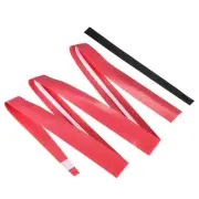 12Pcs 43.3" Tennis Racket Grip Tape with Damping Ridges Non-Slip Overgrip Red