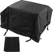 Foldable Car Roof Luggage Bag - 425L Waterproof Carrier with Slip Proof Mat