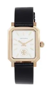 Tory Burch TBW1504 Womens The Robinson Ivory/Gold/Black Watch