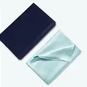 2-Sided 100% Mulberry Silk Standard Pillow Case Slip Protector 25 Momme