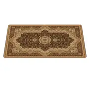 ANYMOB Mouse Pad Brown 400X900X4MM Persian Rug Mouse Full Desk Pad Mat Gaming Rubber Protector