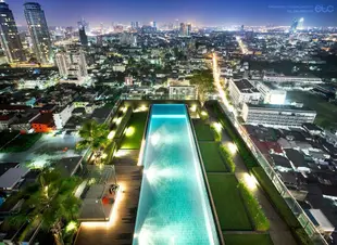 沙通的1臥室公寓 - 40平方公尺/1間專用衛浴Sathorn soi11 1BR rooftop Pool GYM BTS Close Silom