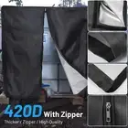 1000L 420D Water Tank Cover Sun Protective Hood UV Resistant Rain IBC Container