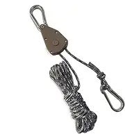 Camping Tent Corderie: Camping Rope Rope, High Resistance Outdoor Rope, Adjustable Tent Rope with Pulley, Strong Wind Rope Rope, Camping Tent Rope