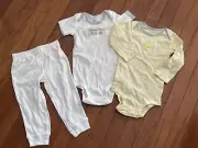 Carters Infant Mommy Loves Me Duck Set bodysuits and pant Size 12 months New