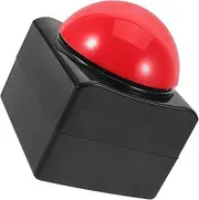 GARVALON Game Button with Lights and Sound Push Button Switch for Competitive Events Fast Response Noise Maker for Parties Social Gatherings Multipurpose Answer