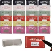Scratch-Off Vouchers | 24X Love Note Game Cards,Funny Party Game Card, Party Game Props for Birthdays, Anniversaries