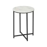 Cooper & Co. Ali 40cm Marble Side Table Black