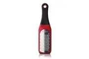 Microplane Artisan Coarse Grater Stainless Steel Lime Citrus Lemon Zester Red