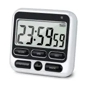 Digital Screen Count Up Cooking Digital Countdown Timer Stopwatch Clock Alarm