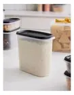 Tupperware Modular Slim Storage Container 1.7 Litre Brand New Black Seal