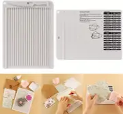 Craft Mini Scoring Board & Bone Folder Set Score and Fold Tool Multi-Purpose Sco