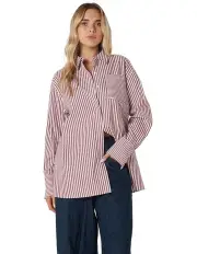 [Sass] Basil Shirt in Red