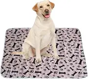 Beautiful Dog Nappies Waterproof Water Absorption Puppy Diapers Bite Resistant Non Slip Square Dog Cushion Machine Washable for Dogs Cats Rabbits Other Animals 31 * 35inch (Size : 30 * 35inch)
