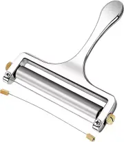 Cheese Slicer With Adjustable Thickness Wire For Silver Adjustable Thick