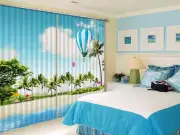3D Sky tree 436 Blockout Photo Curtain Printing Curtains Drapes Fabric Window AU