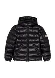 Moncler Kids Bady Quilted Shell Jacket (12-14 Years) - Black 12 years