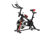 Powertrain Home Gym Flywheel Exercise Spin Bike - Black