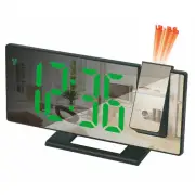 Mirror Alarm Clock Intelligent Luminous Clock Bedroom Large Screen Digital Clock