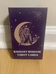 Oracle Deck - Radiant Wisdom Tarot Cards, Friends,Family, Fun Table Games