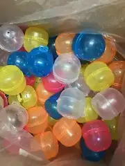 80 pcs Gashapon Empty Capsules dia.60mm (2.5") Gacha Gacha -5 Colors