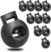 Plastic Round Cord Locks for Drawstrings, Hats, and Backpacks