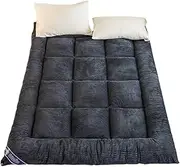 Japanese Futon Floor Mattress,Foldable Tatami Mat,Portable Japanese Floor Mattress,Soft Futon Bed Mattress, Quilted for Full Size Mattress, Student Dormitory Mattress, Camping Mattress