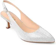 [Ankis] Slingback Heels for Women Closed Toe Women's Pumps Kitten Heel Wedding Party Casual Dress Shoes